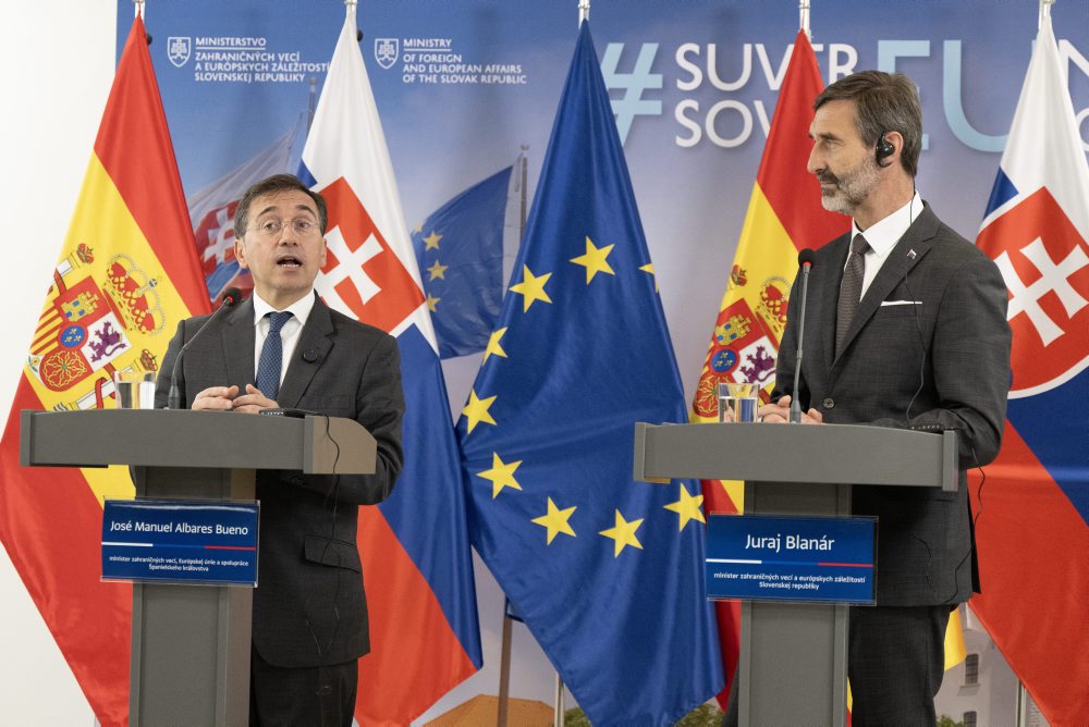 Španielsky minister zahraničných vecí na Slovensku