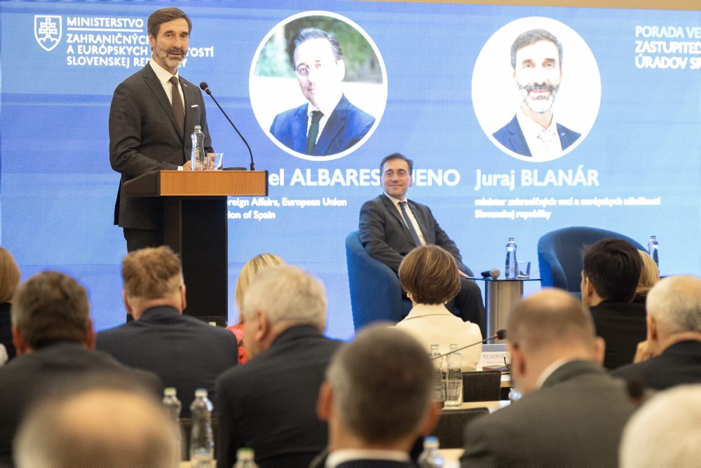 Španielsky minister zahraničných vecí na Slovensku