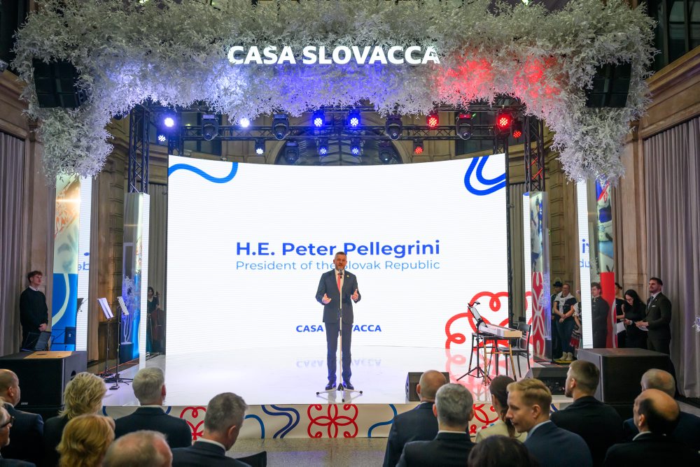 Otvorenie Slovenského olympijského domu na ZOH v Miláne