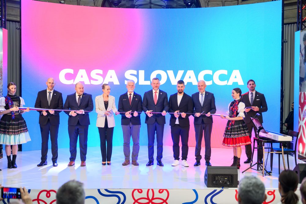 Otvorenie Slovenského olympijského domu na ZOH v Miláne