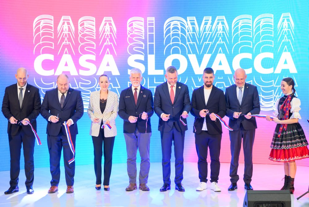 Otvorenie Slovenského olympijského domu na ZOH v Miláne