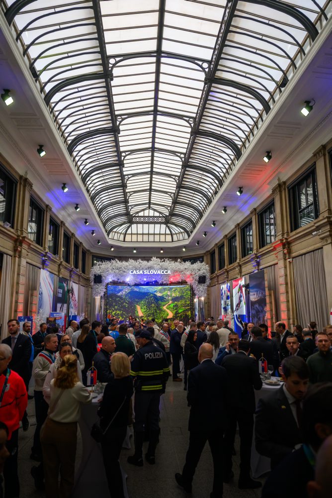 Otvorenie Slovenského olympijského domu na ZOH v Miláne