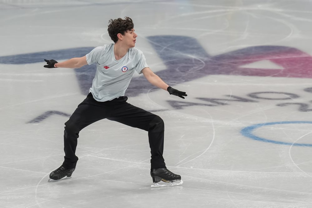 Tréning Adama Hagaru v Miláne 