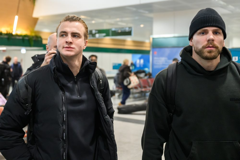 Prílet slovenských posíl z NHL do Milána 