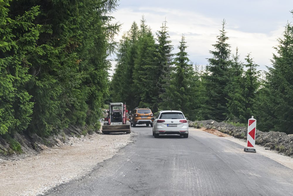 Rekonštrukcia cesty na Štrbské Pleso z Tatranskej Štrby