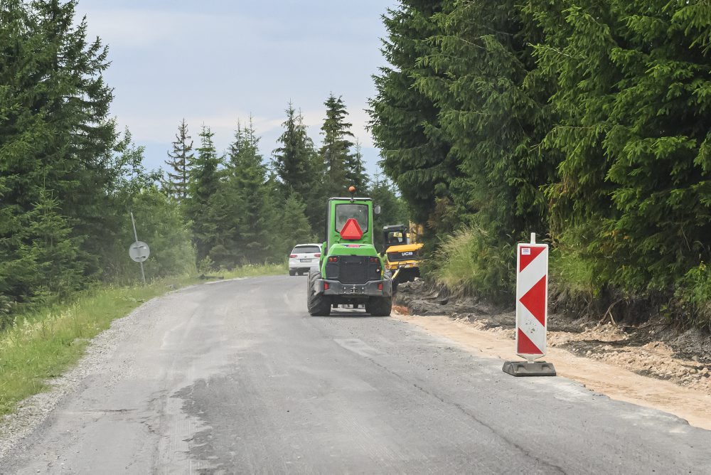 Rekonštrukcia cesty na Štrbské Pleso z Tatranskej Štrby