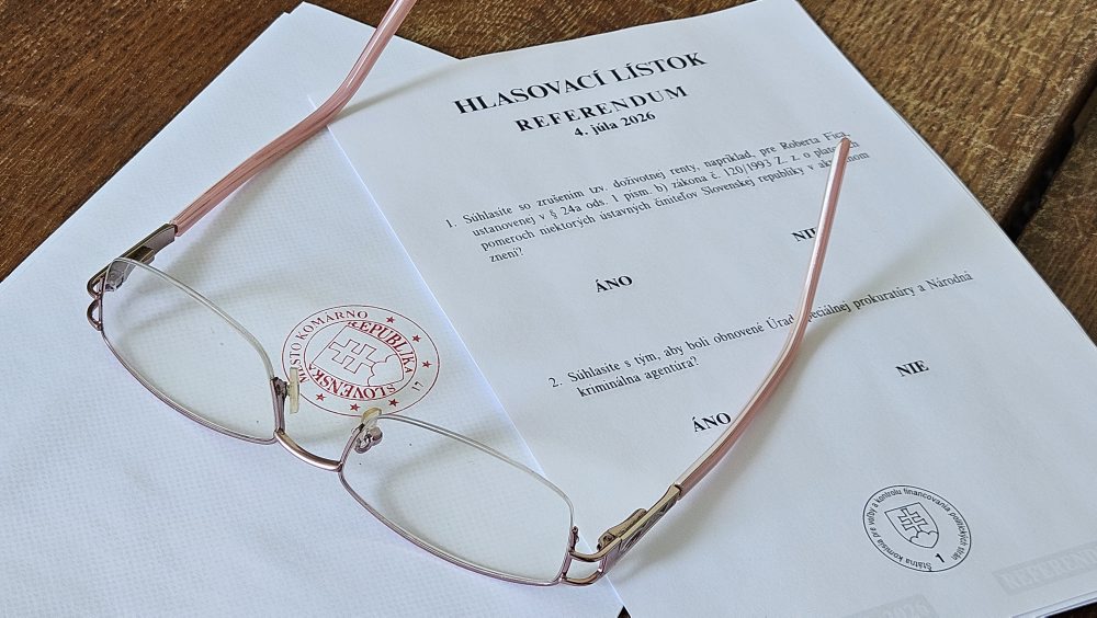 Referendum o zrušení doživotnej renty a obnove Úradu špeciálnej prokuratúry a Národnej kriminálnej agentúry