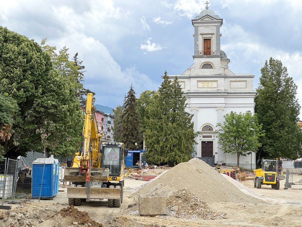 Rekonštrukcia Námestia sv. Egídia v Poprade