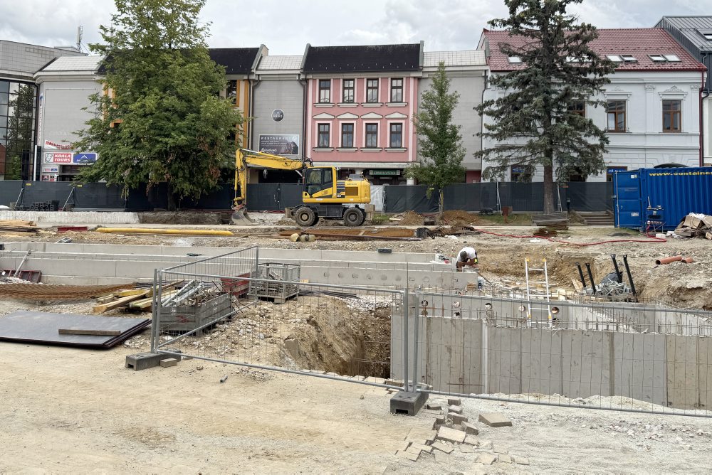 Rekonštrukcia Námestia sv. Egídia v Poprade