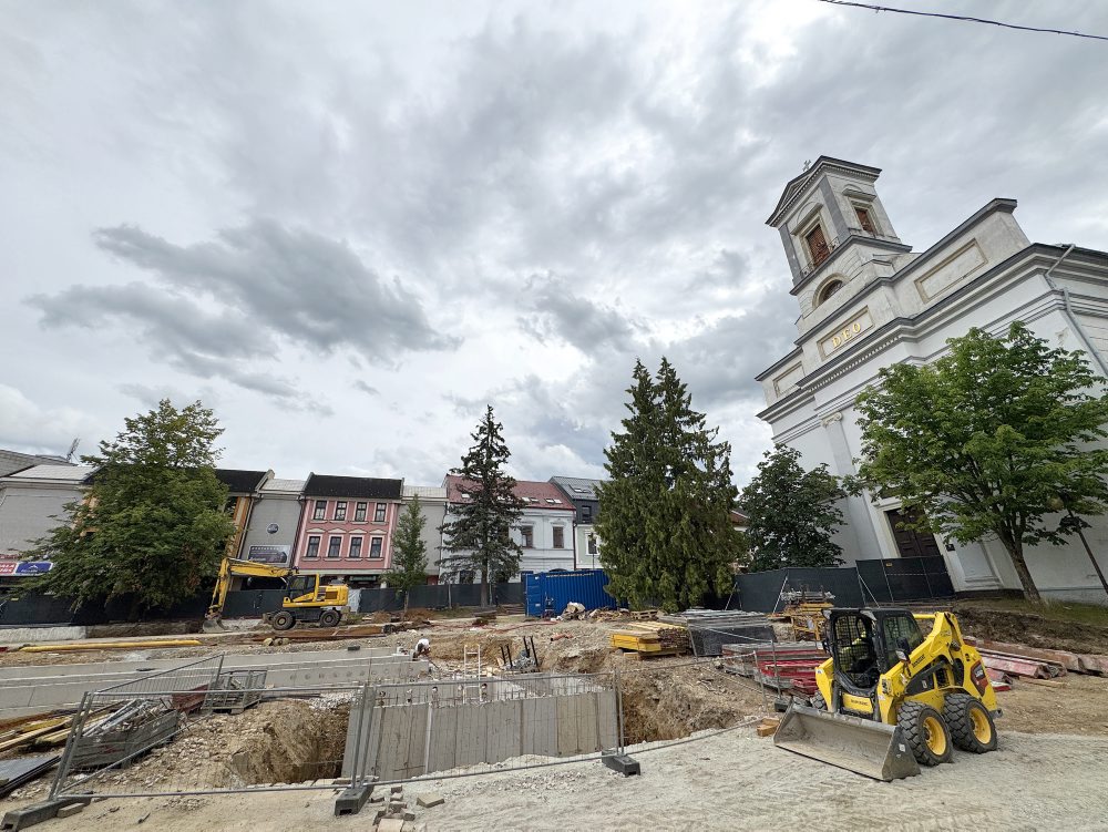 Rekonštrukcia Námestia sv. Egídia v Poprade