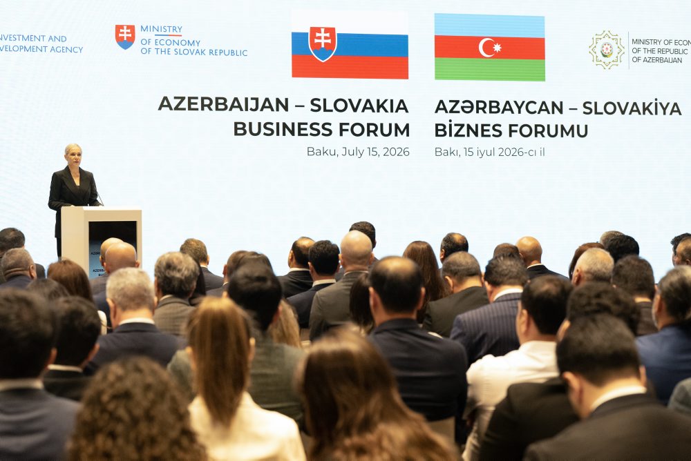 Slovensko-azerbajdžanské podnikateľské fórum v Baku 