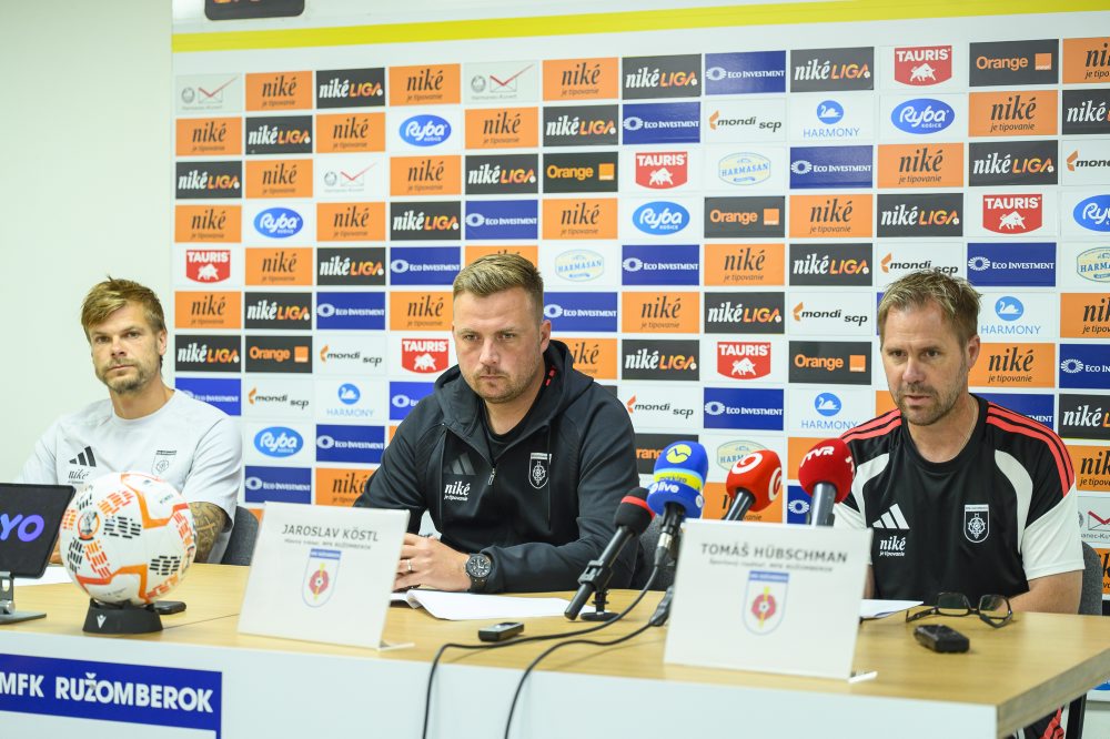 Predsezónna tlačová konferencia futbalového klubu MFK Ružomberok 