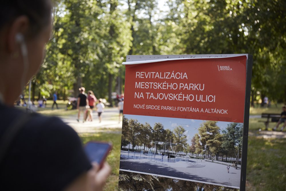 Plánovaná revitalizácia Mestského parku v Banskej Bystrici 