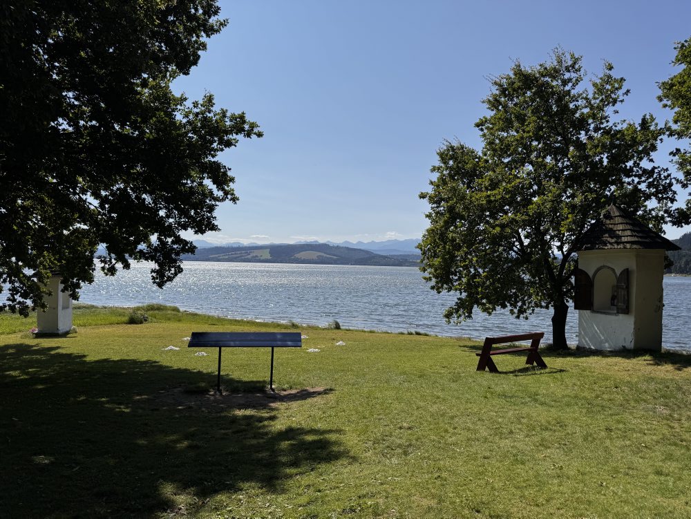 Slanický ostrov na Oravskej priehrade 