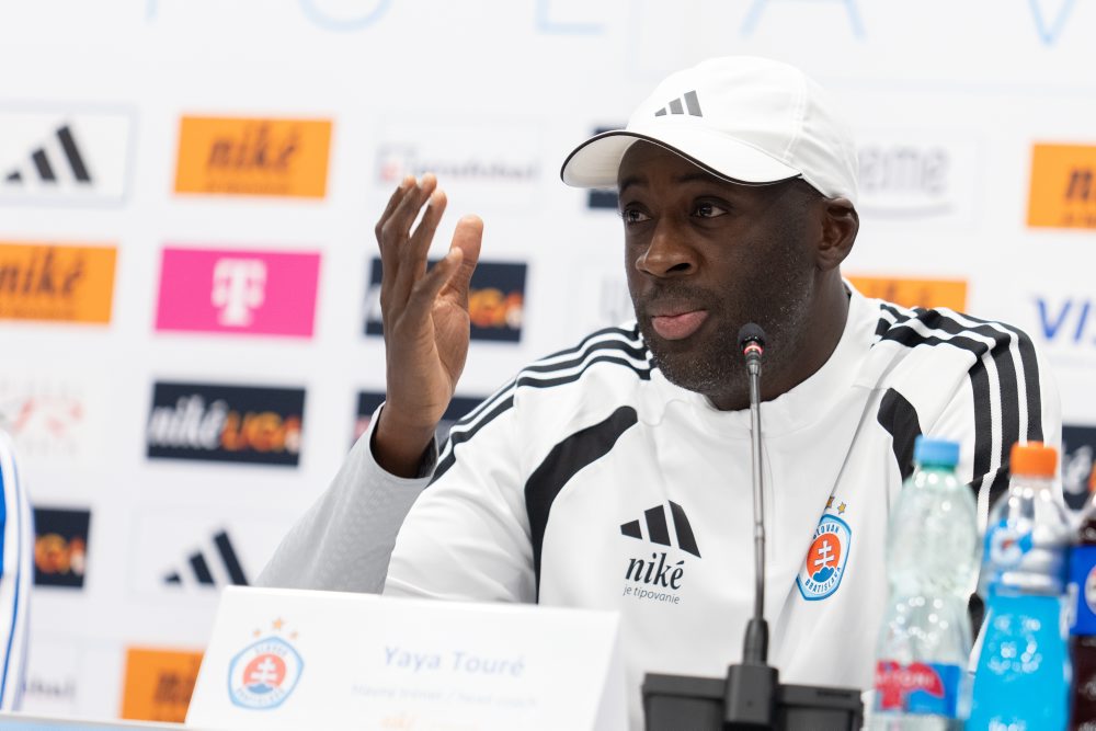 Predzápasová tlačová konferencia ŠK Slovan Bratislava pred odvetou 2. predkola Ligy majstrov 