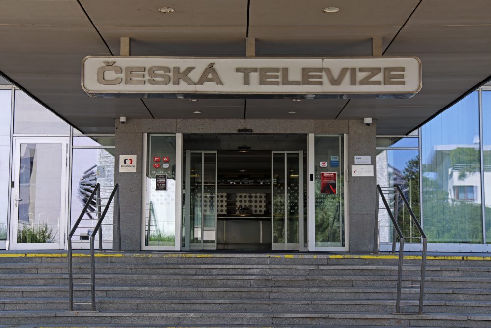Hlavná budova Českej televízie v Prahe 