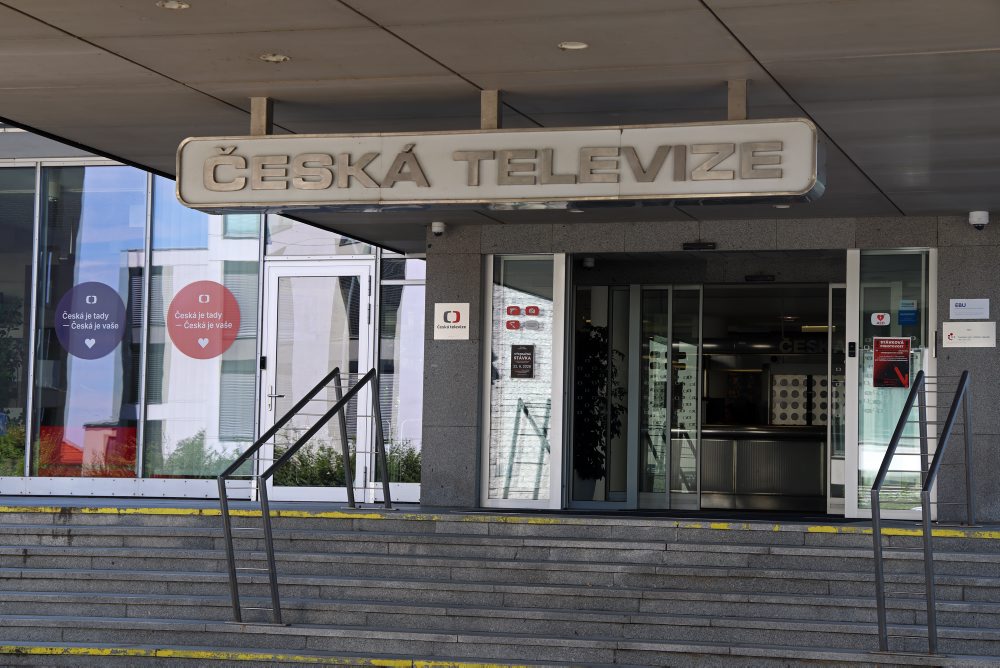 Hlavná budova Českej televízie v Prahe 