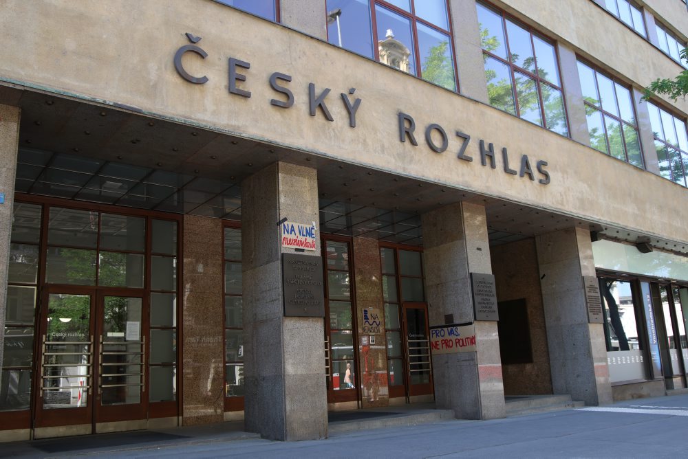 Hlavná budova Českého rozhlasu v Prahe 