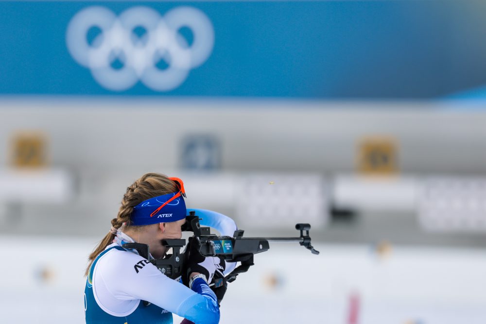 Zmiešaná štafeta na 4X6 km v biatlone