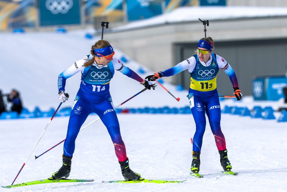 Zmiešaná štafeta na 4X6 km v biatlone