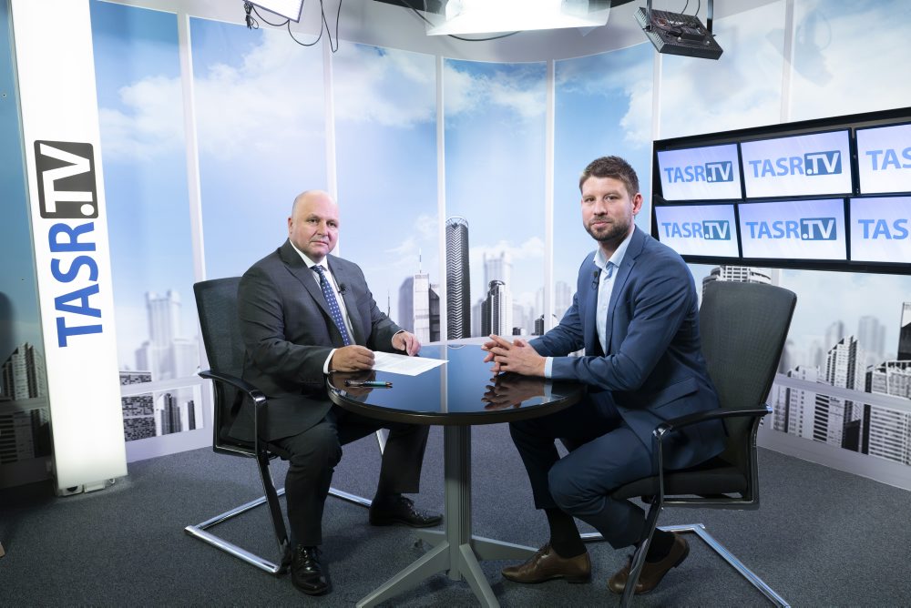 Michal Šimečka  v TASR TV