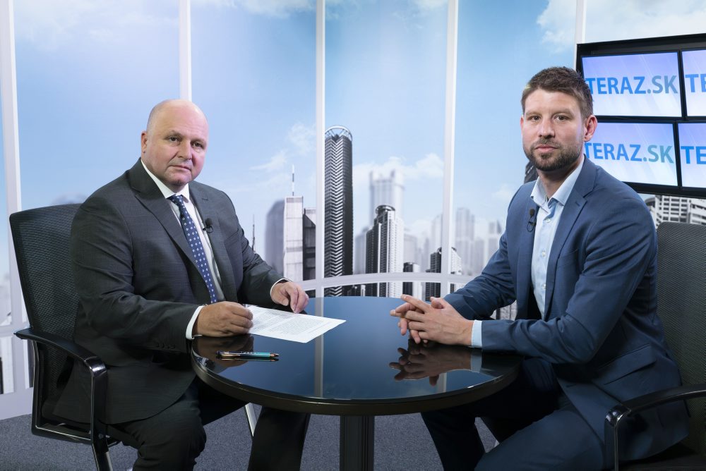 Michal Šimečka  v TASR TV
