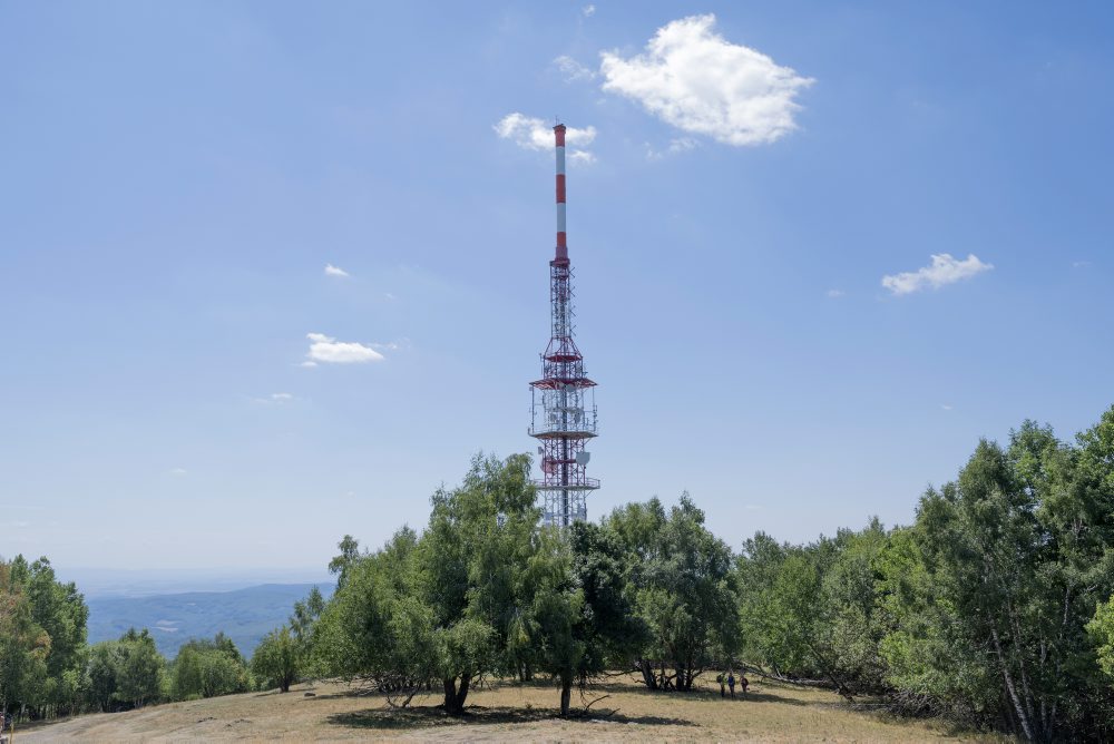 Vysielač Sitno v Štiavnických vrchoch