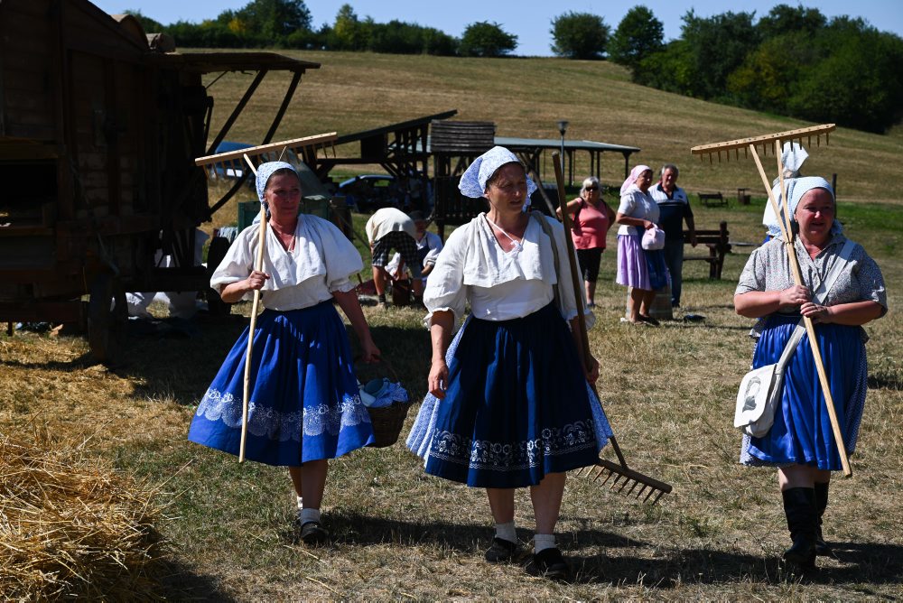 Dožinky v myjavskej mestskej časti Turá Lúka