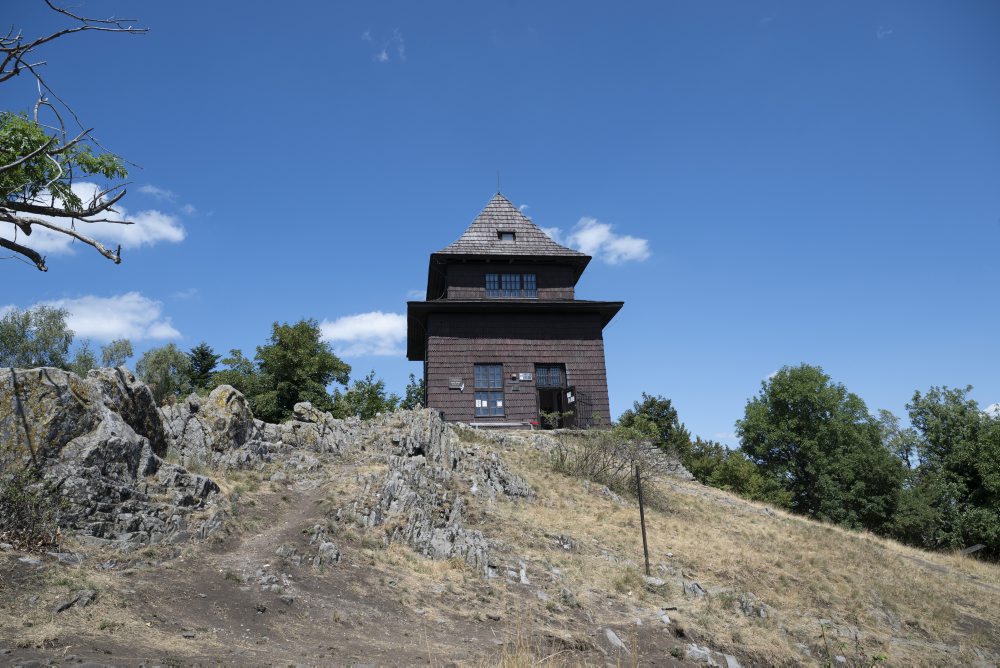 Rozhľadňa Sitno v Štiavnických vrchoch 