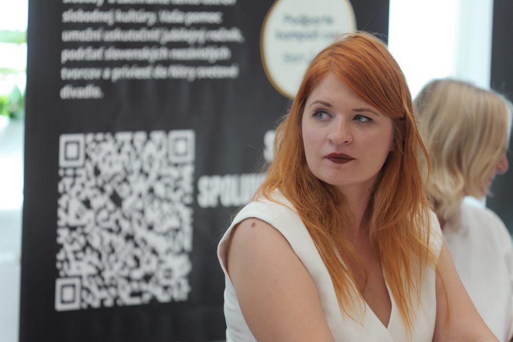 Tlačová konferencia organizátorov medzinárodného festivalu Divadelná Nitra