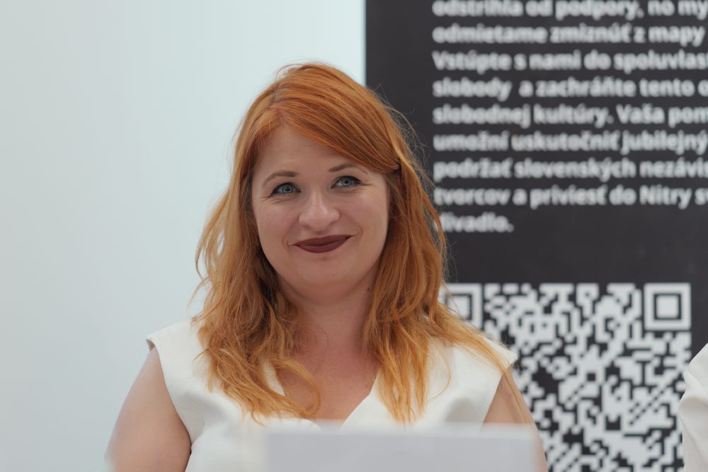 Tlačová konferencia organizátorov medzinárodného festivalu Divadelná Nitra