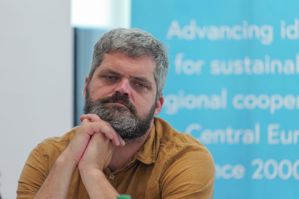 Tlačová konferencia organizátorov medzinárodného festivalu Divadelná Nitra