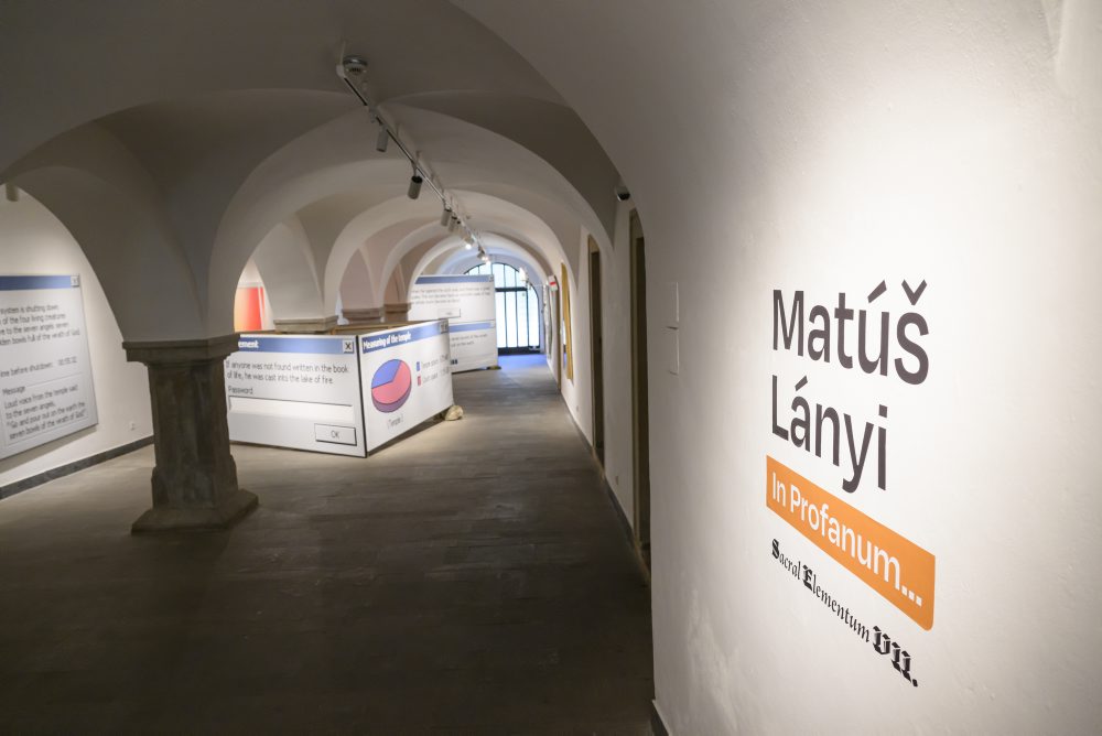 Výstava s názvom In Profanum.. v Gálerii umelcov Spiša v Spiššskej Novej Vsi 