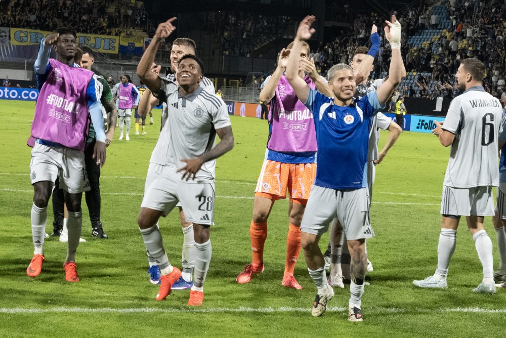 Odveta play off Ligy majstrov: NK Celje - ŠK Slovan Bratislava 