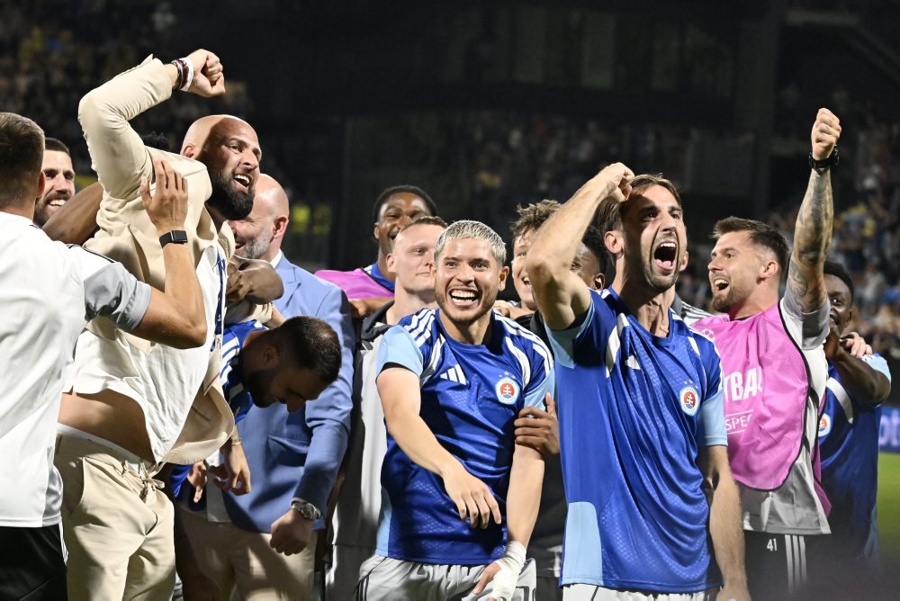 Odveta play off Ligy majstrov: NK Celje - ŠK Slovan Bratislava 