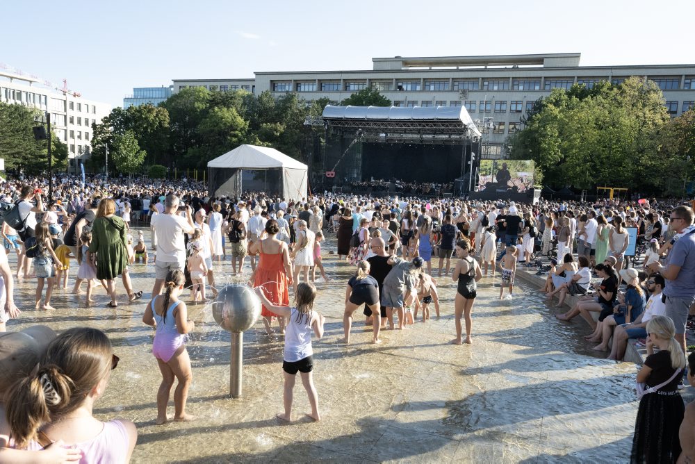 Koncert Slovenskej filharmónie pod holým nebom