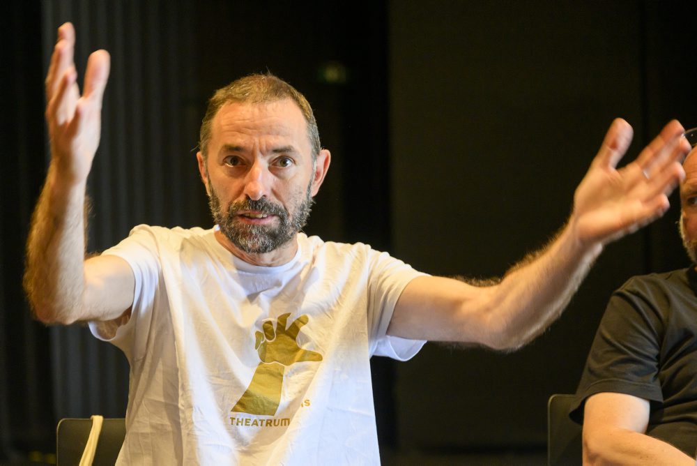 Tlačová konferencia predstaviteľov Divadla Poprad