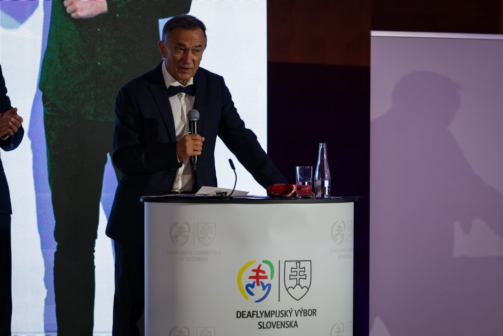 Slávnostné vyhlasovanie Najúspešnejších nepočujúcich športovcov za rok 2025 Deaflympijského výboru Slovenska 