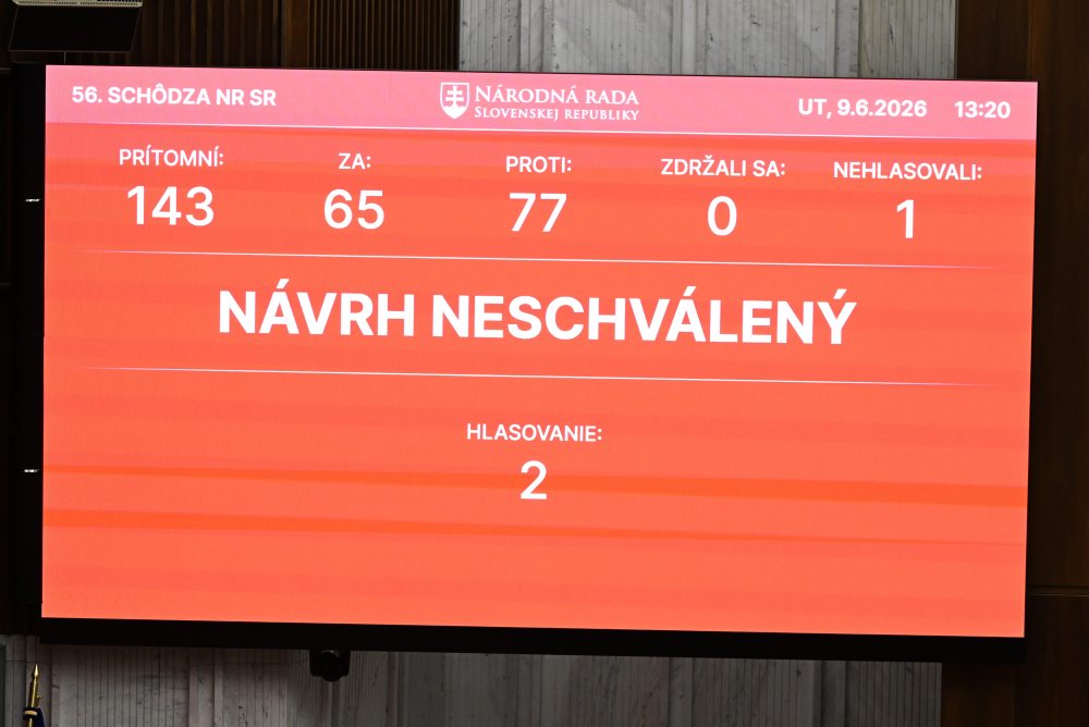 Poslanci nebudú odvolávať T. Gašpara, odmietli program schôdze