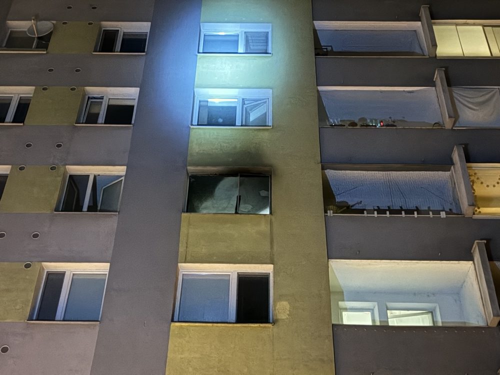 Požiar bytu v bratislavskej Dúbravke