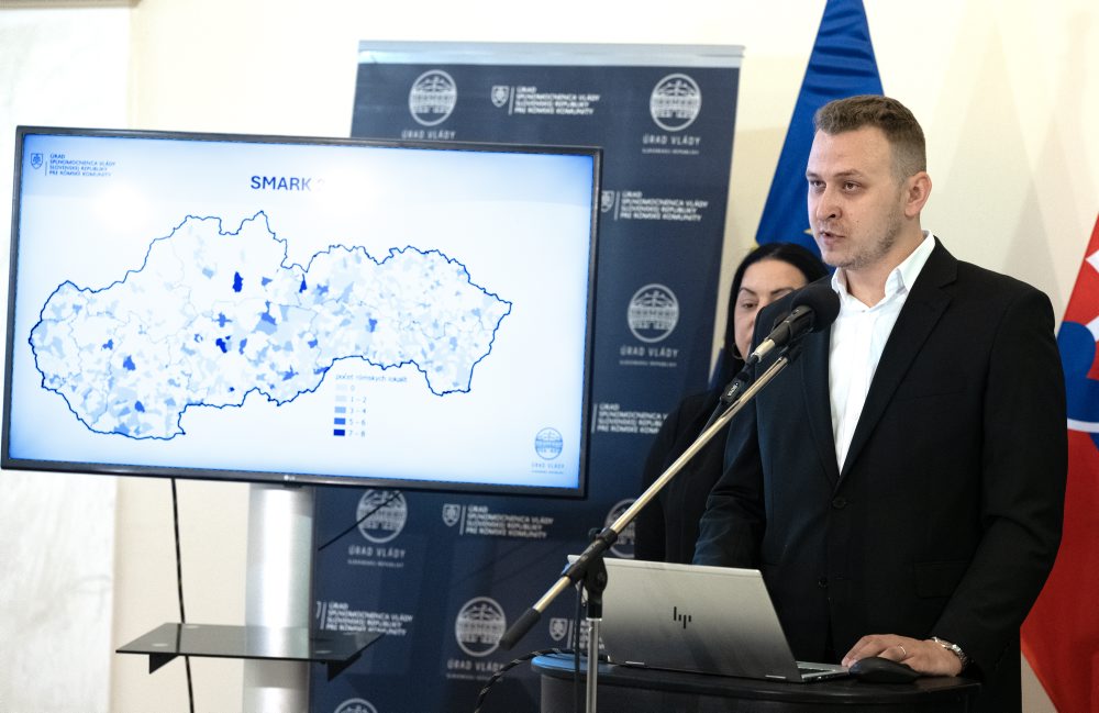 Tlačová konferencia Úradu splnomocnenca vlády SR pre rómske komunity