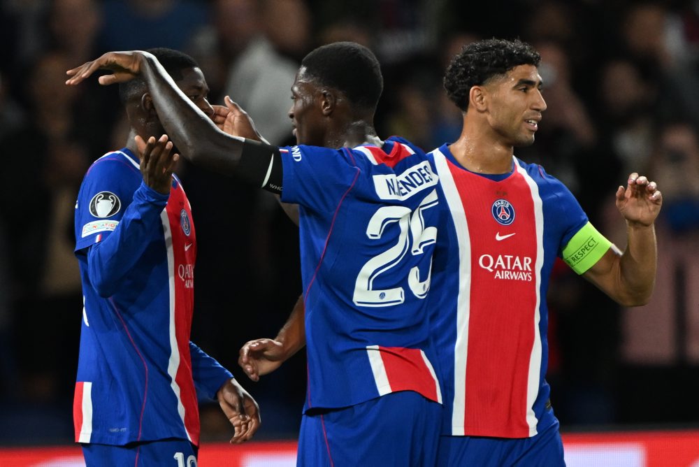 1. kolo ligovej fázy Ligy majstrov vo futbale: Paríž St. Germain – ŠK Slovan Bratislava
