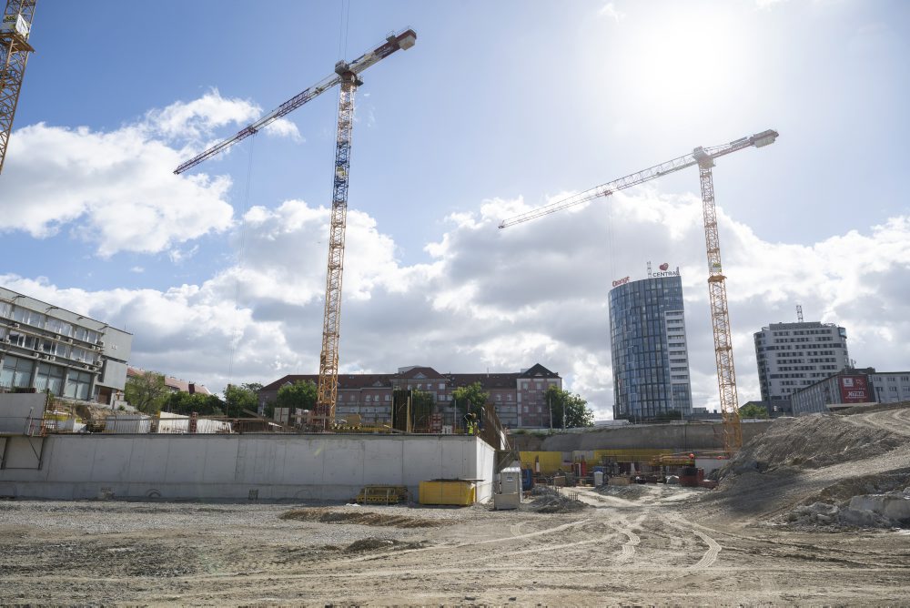 Bratislava: Výstavba nového Istropolisu na Trnavskom mýte pokračuje podľa plánu