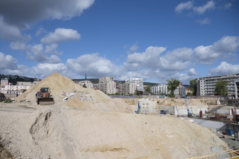 Bratislava: Výstavba nového Istropolisu na Trnavskom mýte pokračuje podľa plánu
