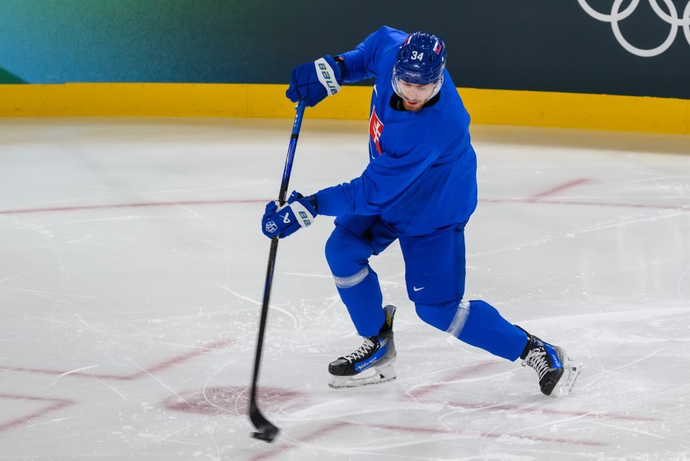 Tréning slovenských hokejistov na ZOH26