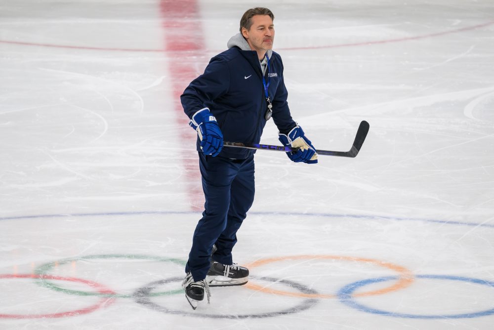 Tréning slovenských hokejistov na ZOH26