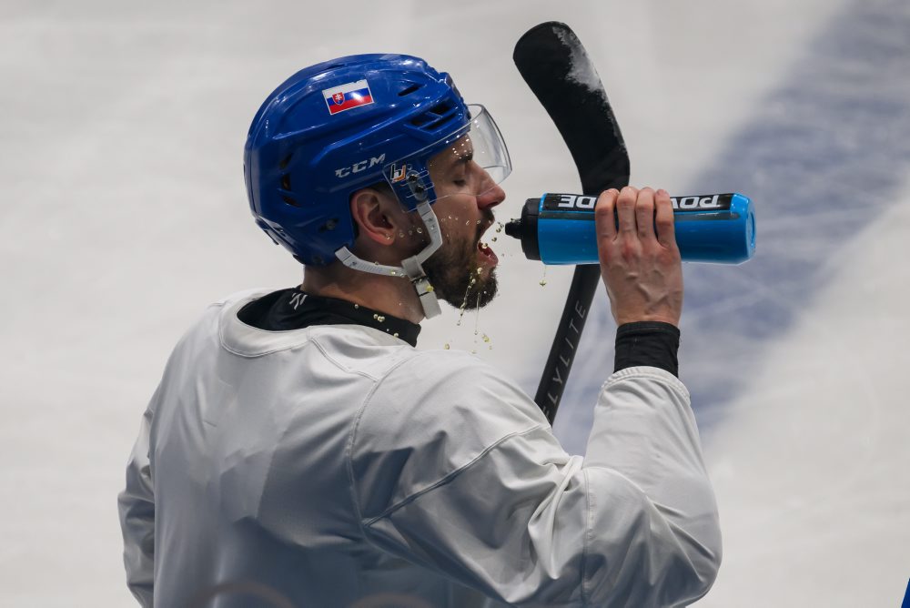 Tréning slovenských hokejistov na ZOH26
