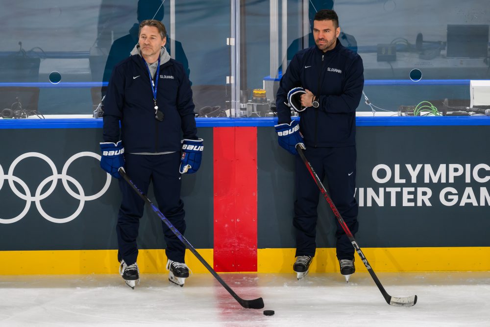 Tréning slovenských hokejistov na ZOH26