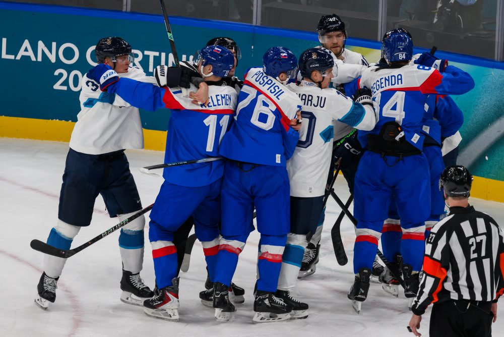 Zo zápasu Slovensko - Fínsko