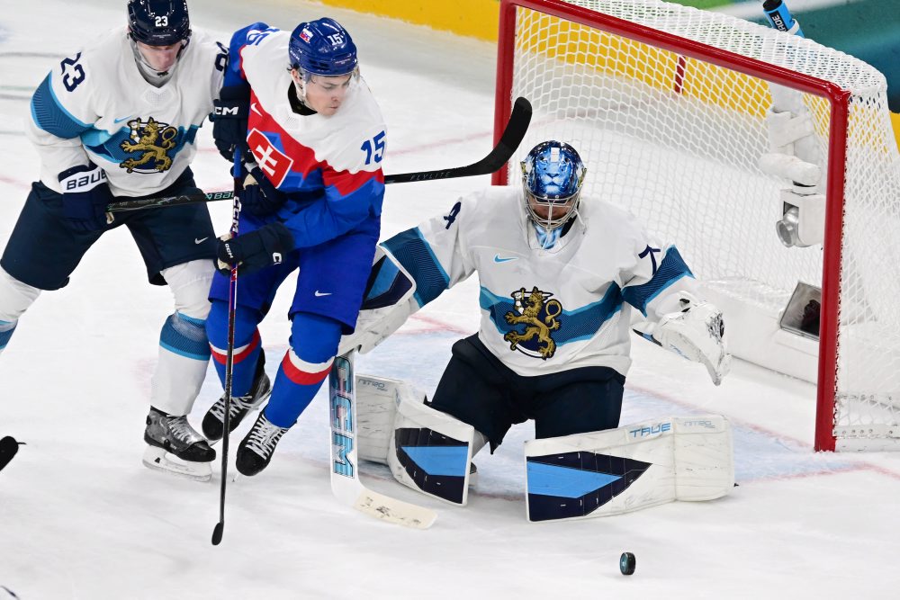 Zo zápasu Slovensko - Fínsko